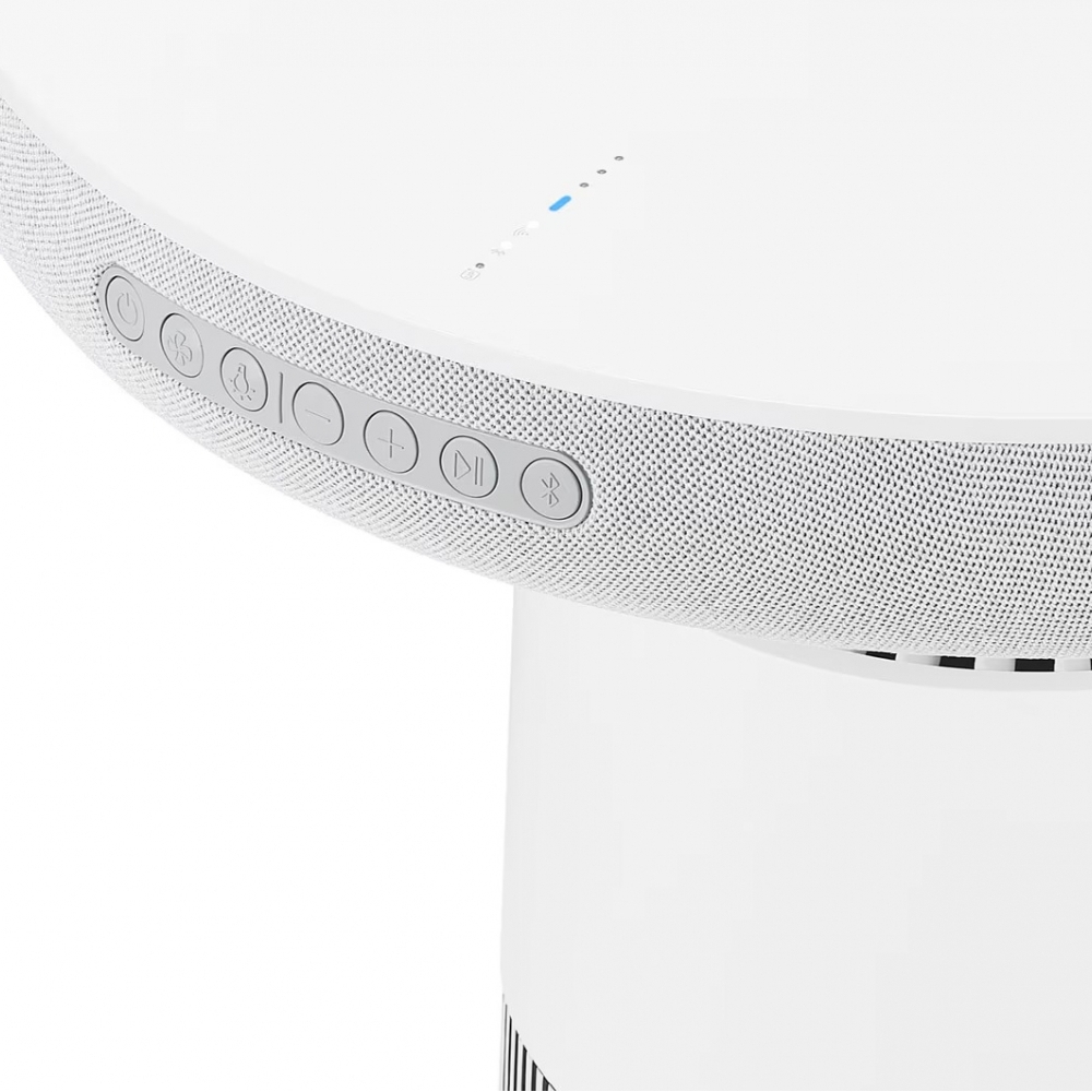 PuriCare™ AeroSpeaker 空氣清淨機｜小蘑菇 (極淨白)