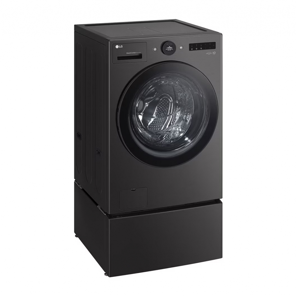 洗22+2.5公斤 TWINWash 雙能洗 | 熱泵滾筒洗衣機+迷你洗衣機 | 蒸洗脫烘