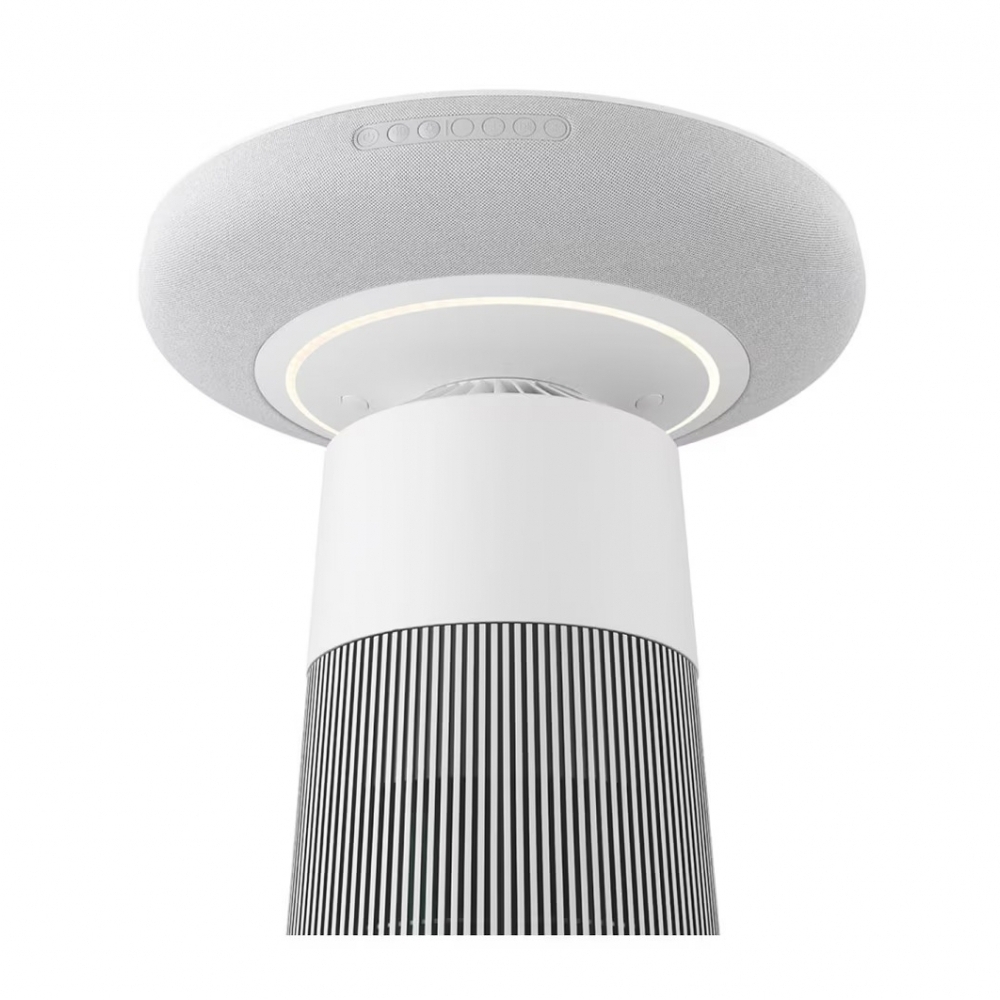 PuriCare™ AeroSpeaker 空氣清淨機｜小蘑菇 (極淨白)