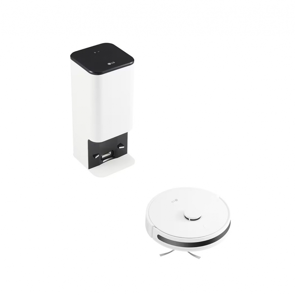 LG CordZero™ R5T 濕拖掃地機器人｜雲朵白｜自動除塵 R5ULTIMATE1