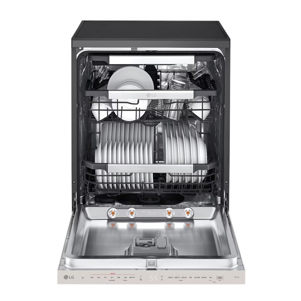 14人份 QuadWash™ Objet Collection® 洗碗機｜雪霧白