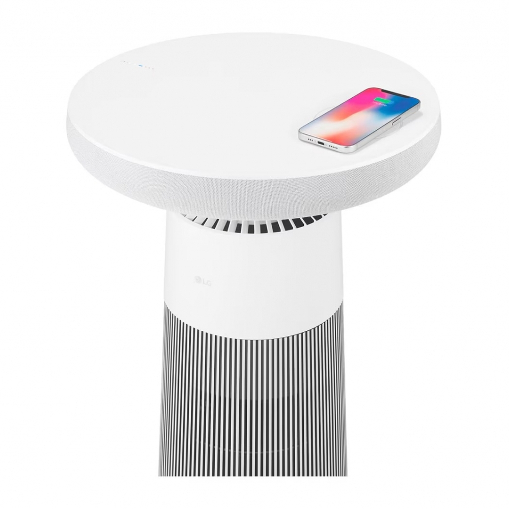 PuriCare™ AeroSpeaker 空氣清淨機｜小蘑菇 (極淨白)