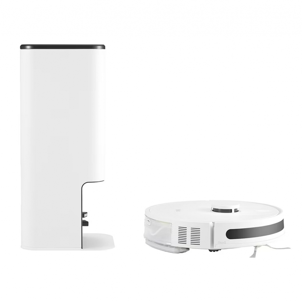 LG CordZero™ R5T 濕拖掃地機器人｜雲朵白｜自動除塵 R5ULTIMATE1