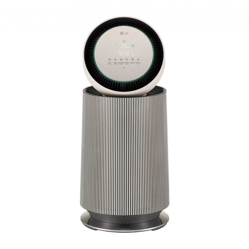 PuriCare™ 360°空氣清淨機 - 寵物功能增加版二代/建議適用19坪(單層, 奶茶棕)